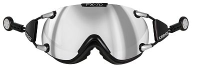 Превью Шлем горнолыжный Визор горнолыжный CASCO FX70 Carbonic Black/Silver (07.5002)